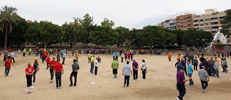 Comienza el torneo de petanca