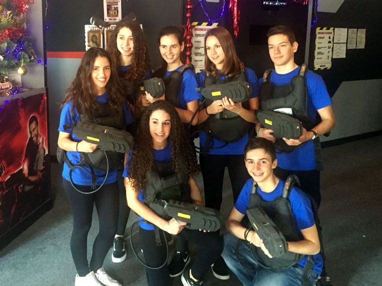 Ya tenemos campeones de Laser Game fallero